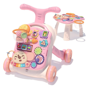 Alternative view of 3 in 1 Baby Walker and Activity Center for Toddlers with Music